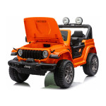 Elektrické autíčko Jeep 4x4, 24V - oranžové